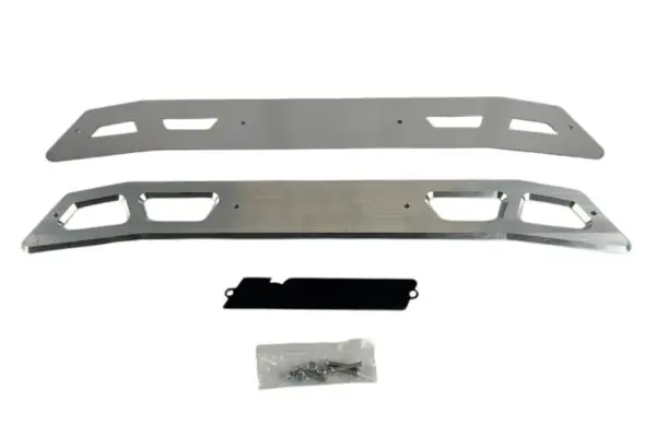 McGaughy's Billet Face Plate For 2020-2025 Chevrolet Silverado 2500 RAW (fits 4 Crossmember)