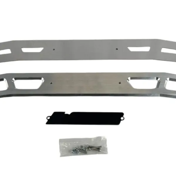 McGaughy's Billet Face Plate For 2020-2025 GMC Sierra 2500 RAW (fits 4 Crossmember)