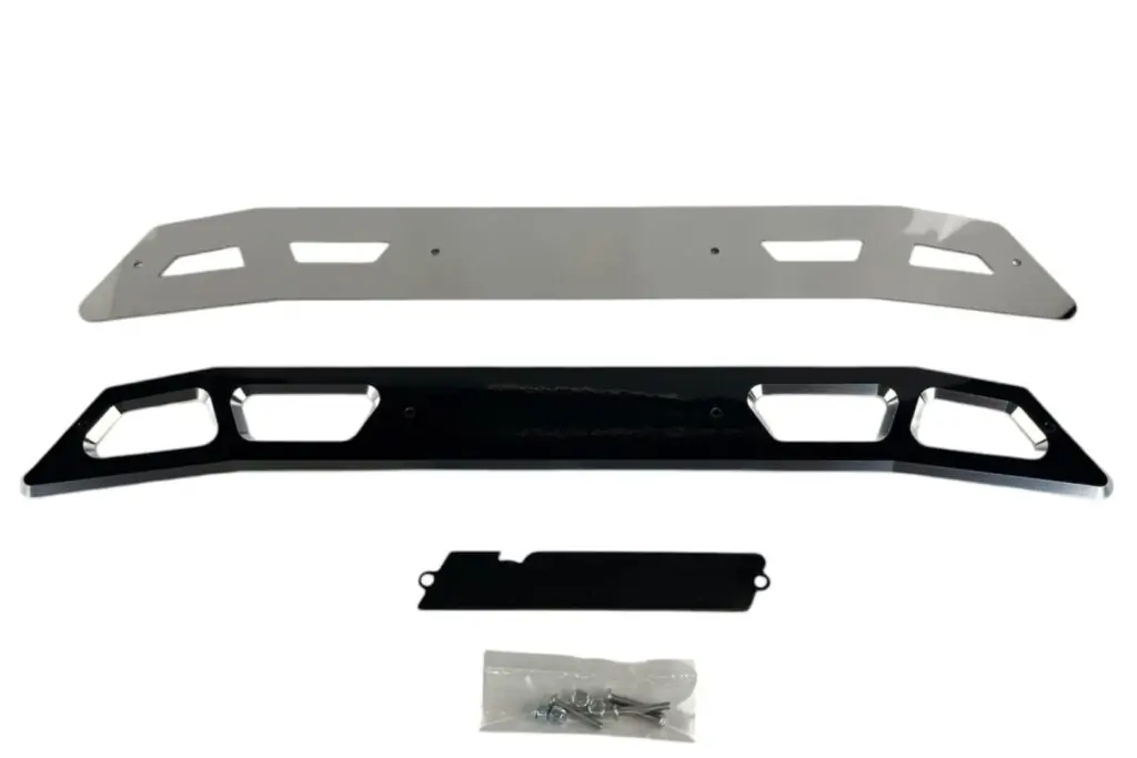 McGaughy's Billet Face Plate (fits 4 Crossmember) For 2020-2025 GMC Sierra 3500
