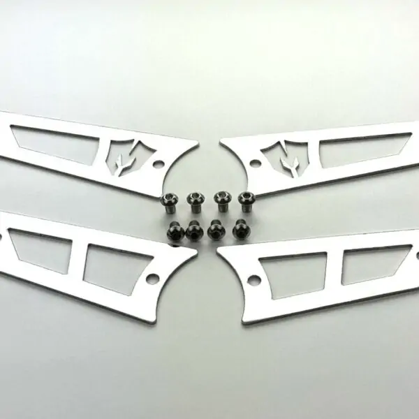 McGaughy's Replacement Stainless Steel Badges for Upper Control Arms for 2020-2025 GMC Sierra 2500