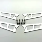 McGaughy's Replacement Stainless Steel Badges for Upper Control Arms for 2020-2025 GMC Sierra 3500