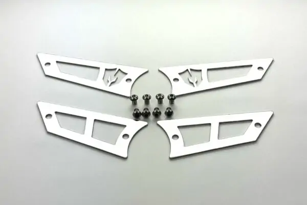 McGaughy's Replacement Stainless Steel Badges for Upper Control Arms for 2020-2025 GMC Sierra 3500