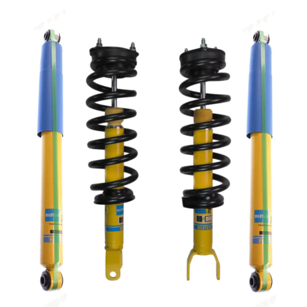 Bilstein 4600 Front Assembled Coilovers and Rear Shocks for 2006-2008 Dodge Ram 1500 4WD