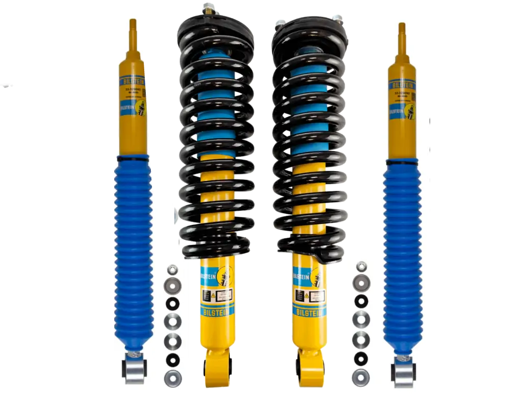 Bilstein 4600 Front Assembled Coilovers with OE Replacement Springs and Rear Shocks for 2003-2009 Lexus GX 470
