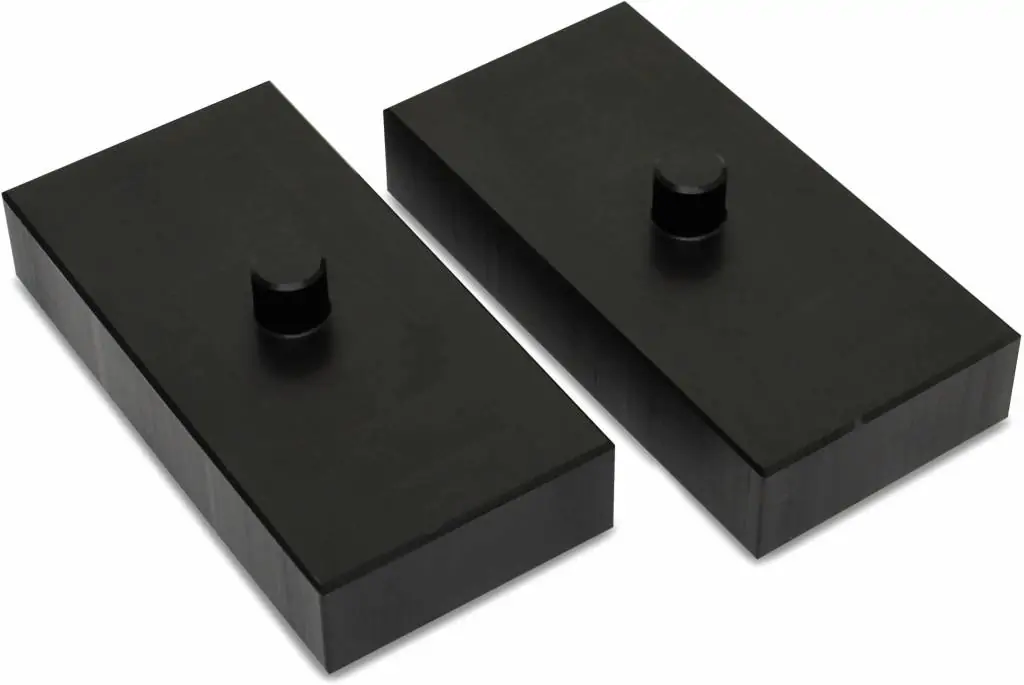 MotoFab 1" Rear Lift Blocks SuperDuty Kit - 1999-2024 Ford F250 F350