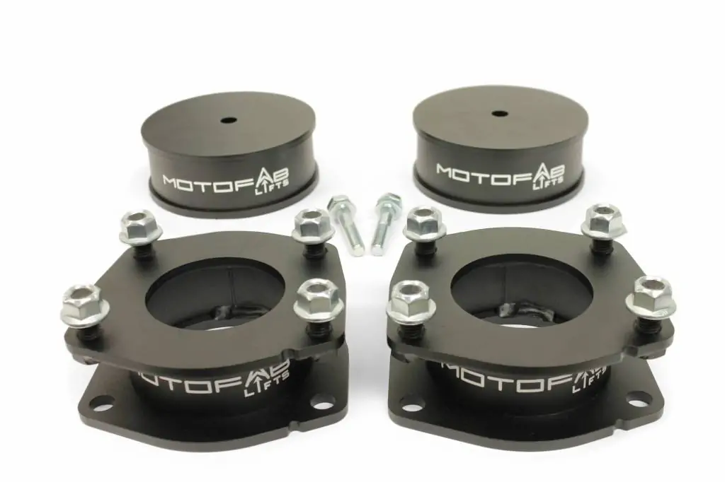 MotoFab 2" Front 2" Rear Full Lift Kit - 2005-2010 Jeep Grand Cherokee WK Commander XK