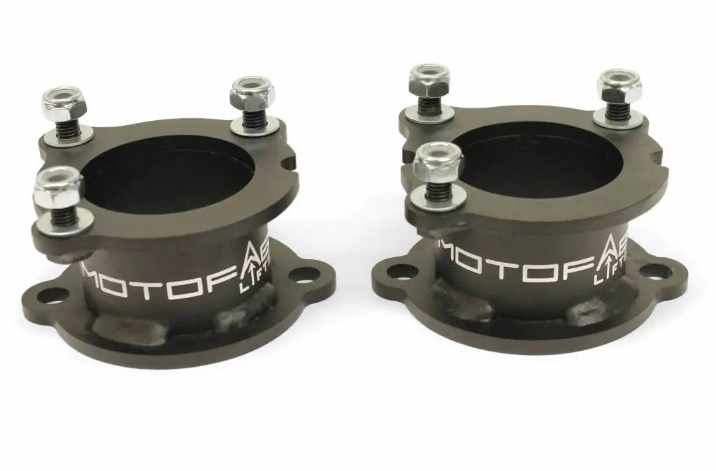 MotoFab 2" Front Leveling Lift Kit - Chevy Trailblazer GMC Envoy