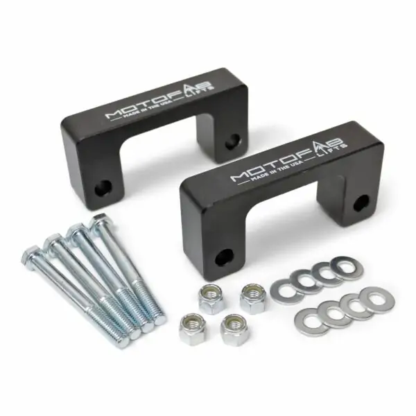 MotoFab 2.0" Front Leveling Lift Kit - 2007-2025 Chevy Silverado / GMC Sierra 1500