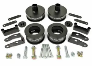 MotoFab 2.5" Front 2" Rear Full Lift Kit with Shock Extenders - 2007-2018 Jeep Wrangler JK