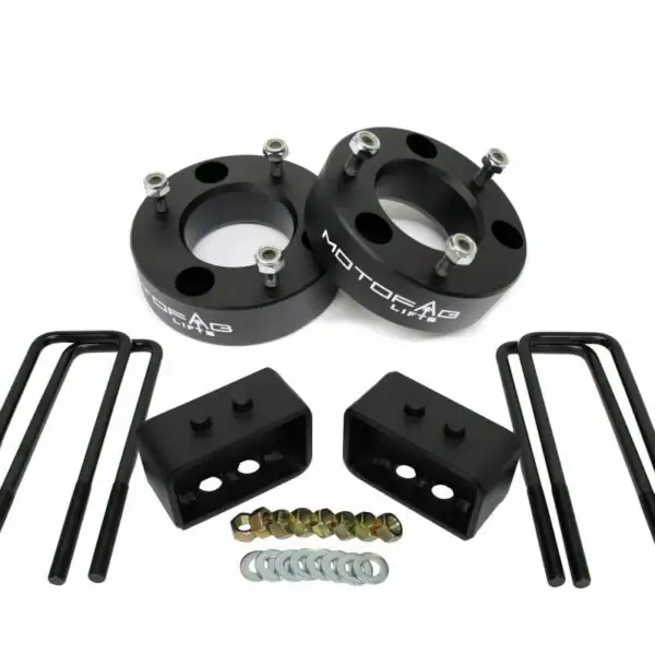MotoFab 2.5" Front and 1.5" Rear Leveling Lift Kit - 2009-2020 Ford F150