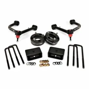 MotoFab 3" Front 2" Rear Leveling Lift Kit with Upper Control Arms - 2019-2024 Chevy GMC Silverado / Sierra 1500