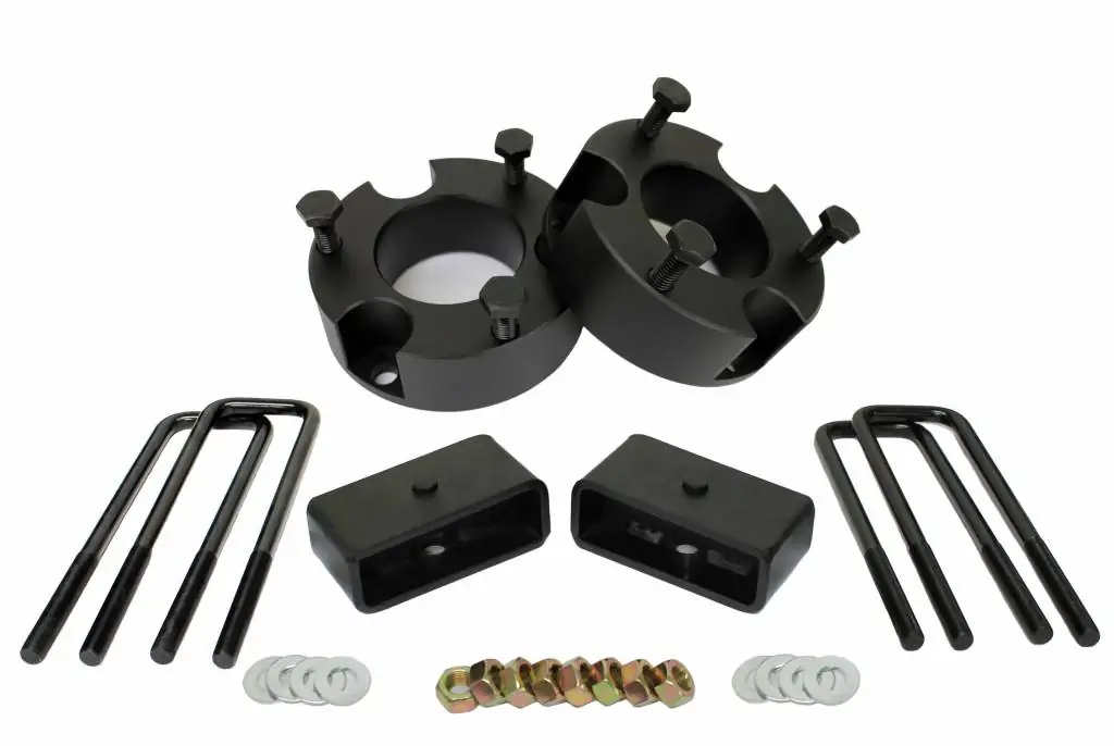 MotoFab 3" Front and 2" Rear Leveling Lift Kit - 2005-2023 Toyota Tacoma