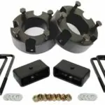 MotoFab 3" Front and 2" Rear Leveling Lift Kit - 2007-2021 Toyota Tundra