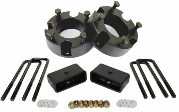 MotoFab 3" Front and 2" Rear Leveling Lift Kit - 2007-2021 Toyota Tundra