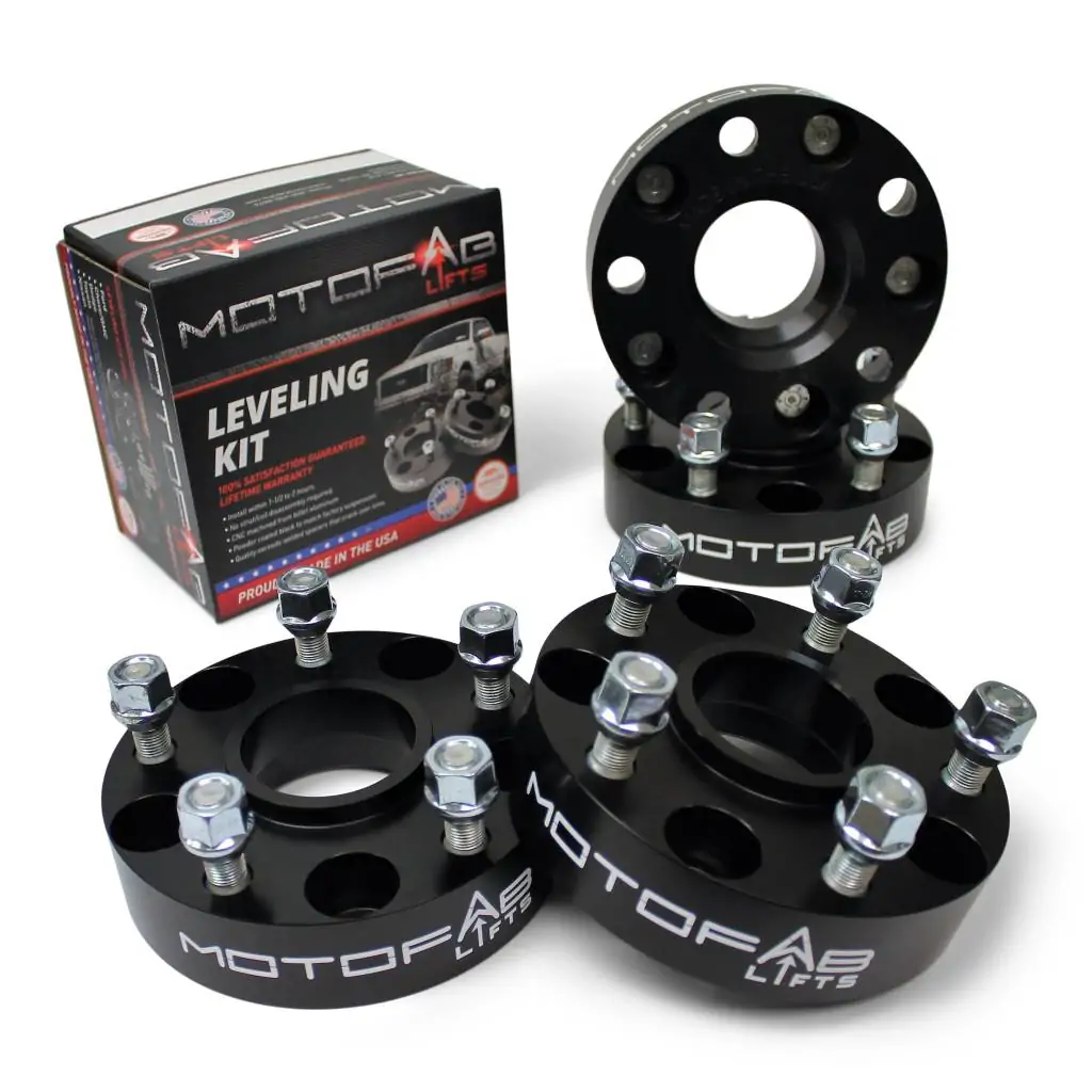 MotoFab 4pcs 1.5" Hubcentric Wheel Spacers - 2007-2018 Jeep Wrangler