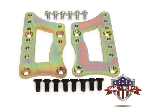 MotoFab Adjustable Motor Mount Brackets - SBC to LS Conversion