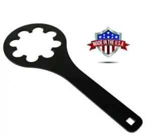 MotoFab Bearing Spanner Wrench/Tool for Mercruiser Retainer - Made in the USA