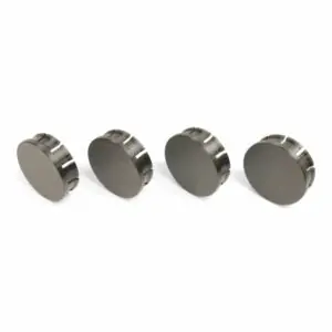 MotoFab Frame Tube Hole Plugs Rear Wheel Well - 1999-2018 Chevrolet Silverado 1500