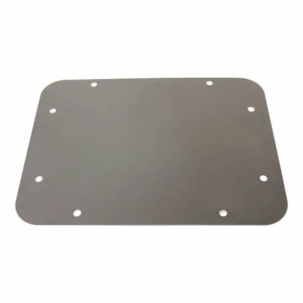 MotoFab Spare Tire Carrier Delete Blank - 2007-2018 Jeep Wrangler JK