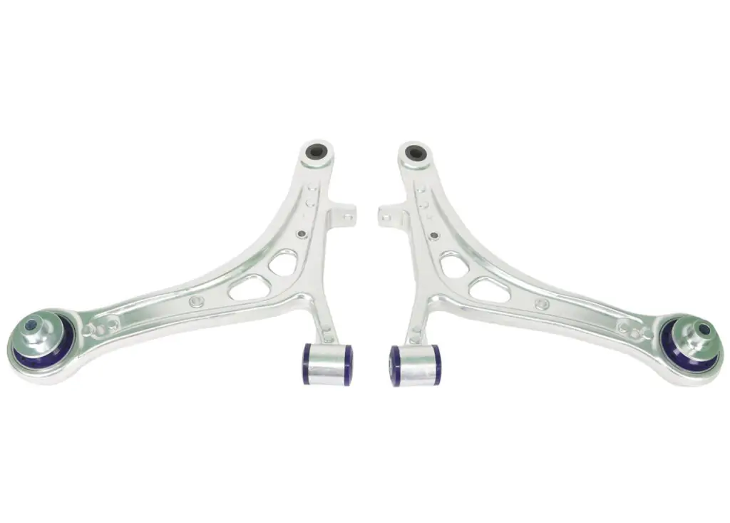 SuperPro Front Lower Control Arm Set for 2015-2018 Subaru WRX & WRX STI - Standard Geometry - ALOY0016K