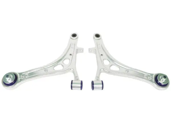 SuperPro Front Lower Control Arm Set for 2015-2018 Subaru WRX & WRX STI - Standard Geometry - ALOY0016K