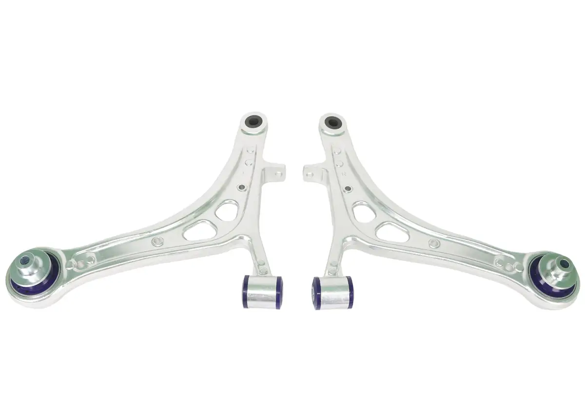 SuperPro Front Lower Control Arm Set for 2015-2018 Subaru WRX & WRX STI - Standard Geometry - ALOY0016K