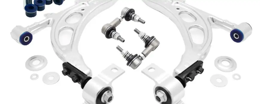 SuperPro Alloy Front Lower Control Arm Set for 1993-2006 Subaru Impreza