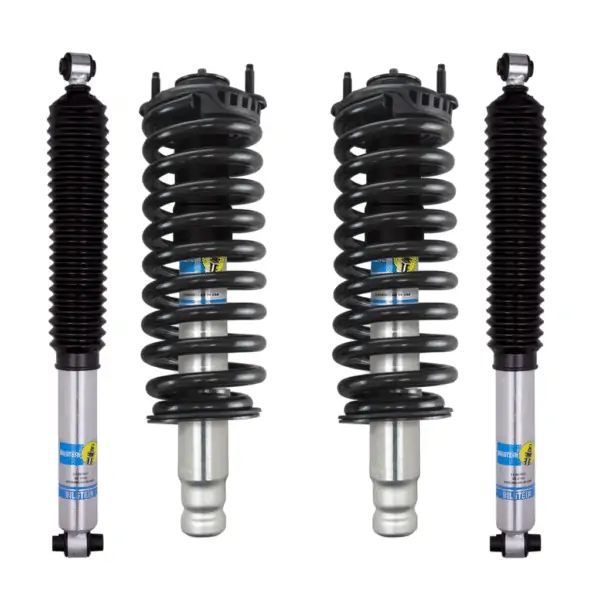 Bilstein 5100 0-2.25 Front Lift Assembled Coilovers with 0-1 Rear Lift Shocks For 2002-2009 GMC Envoy