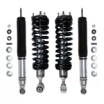 Bilstein B8 6112 2.1-3.1 Front Lift Assembled Coilovers with B8 6100 0-1 Rear Lift Shocks for 2022-2025 Toyota Tundra