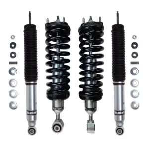 Bilstein B8 6112 2.1-3.1 Front Lift Assembled Coilovers with B8 6100 0-1 Rear Lift Shocks for 2022-2025 Toyota Tundra