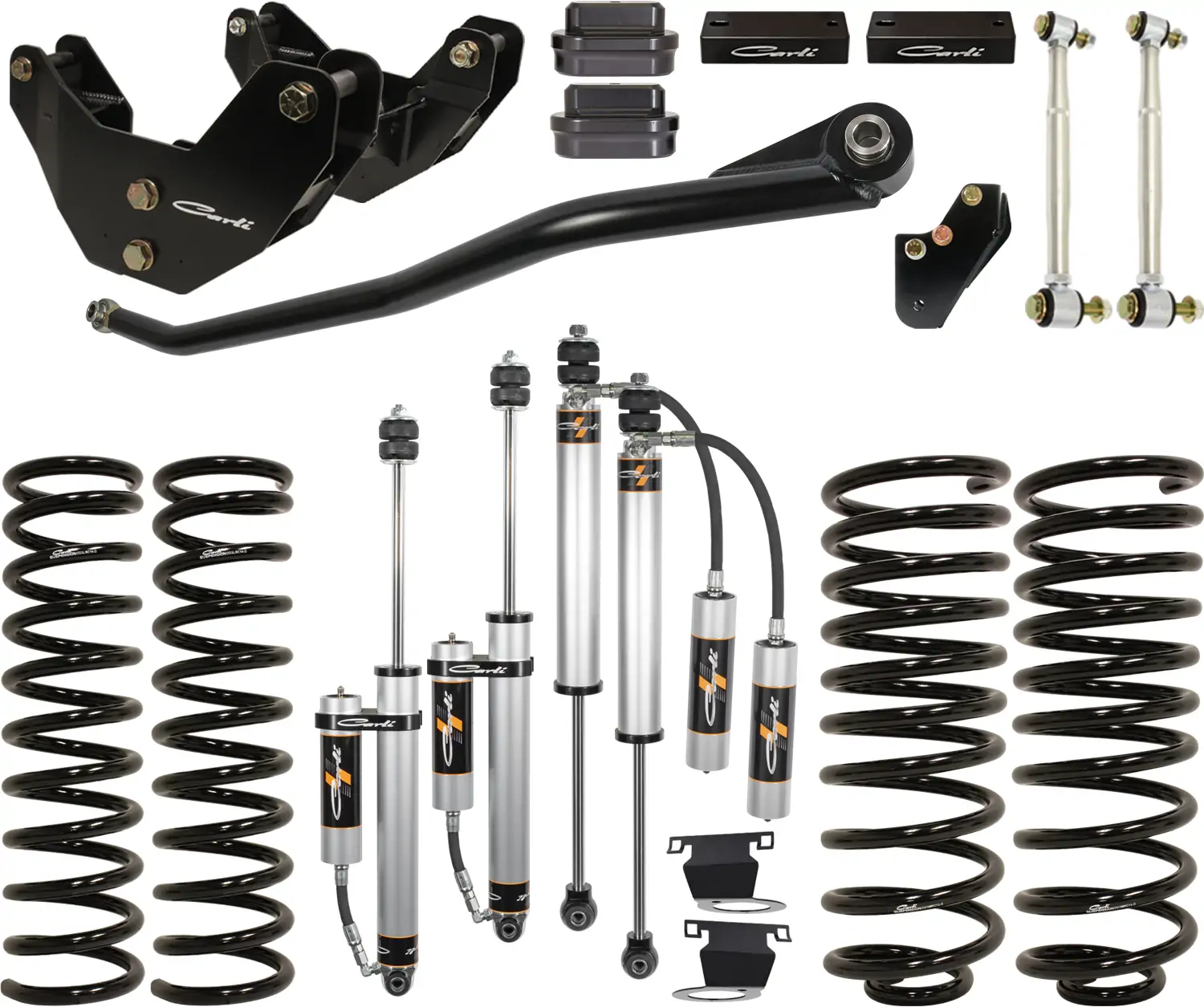 Carli Hemi 3 Backcountry Lift Kit for 2014-2018 Ram 2500 4WD R1 Coils