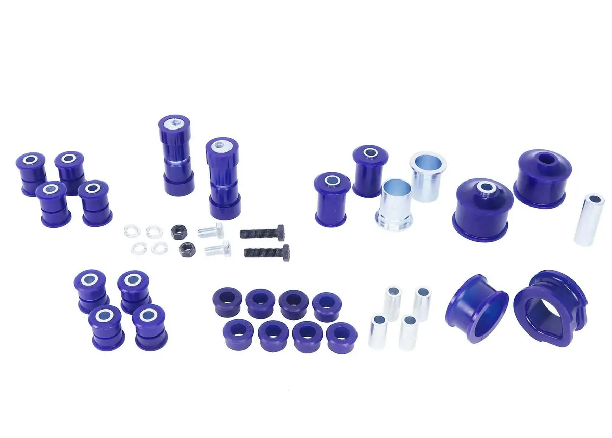 SuperPro Nissan Skyline R33 Front and Rear Enhancement Bush Kit (1994 RWD) - KIT128K