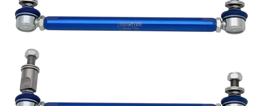 SuperPro Heavy Duty Adjustable Front Sway Bar Link Kit for 2015 Audi A3