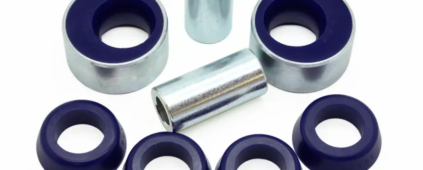 SuperPro Double Offset Front Strut Bar to Chassis Mount Bushing Kit for 1993 Lexus GS300 - SPF3089K