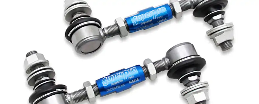 SuperPro Heavy Duty Adjustable Rear Sway Bar Link Kit for Audi