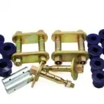 SuperPro Rear Greasable Shackle and Bushing Kit for 1998-2002 Nissan Frontier - KIT136SK
