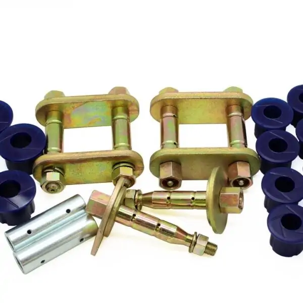 SuperPro Rear Greasable Shackle and Bushing Kit for 1998-2002 Nissan Frontier - KIT136SK