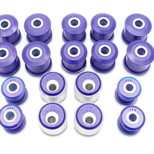 SuperPro Maximum Lift Front & Rear Radius Arms & Panhard Rods Bushing Kit for 1991-1996 Toyota Land Cruiser & Lexus LX450 - KIT058ADJXK