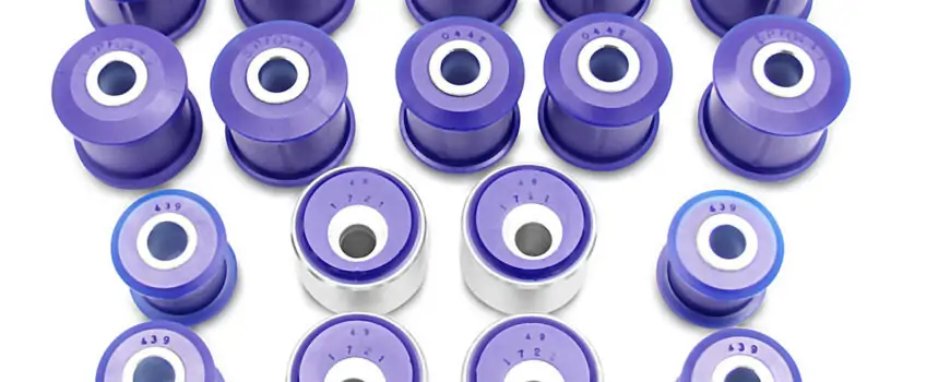 SuperPro Maximum Lift Front & Rear Radius Arms & Panhard Rods Bushing Kit for 1991-1996 Toyota Land Cruiser & Lexus LX450 - KIT058ADJXK