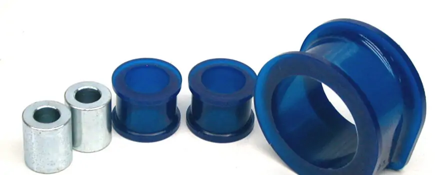 SuperPro Front Steering Rack & Pinion Mount Bushing Kit for 1992-1998 Lexus SC300 & Toyota Supra - SPF1193-50K