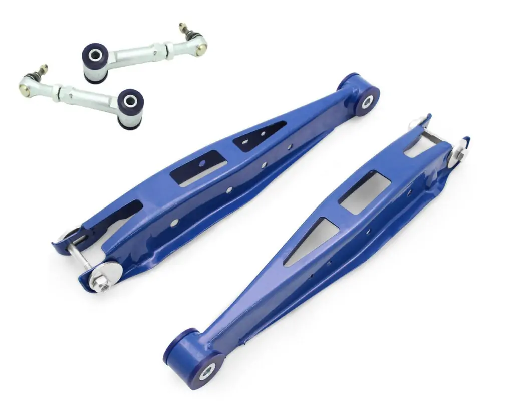 SuperPro Camber Adjustable Rear Lower Control Arm & HD Adjustable Toe Arm Set for 2008-2024 Subaru & Toyota Models - TRC0015