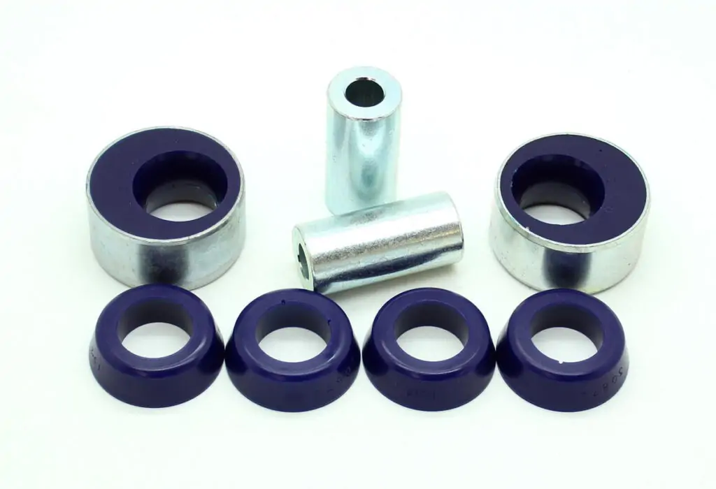 SuperPro Double Offset Front Control Arm Lower-Inner Rear Bushing Kit for 2004-2006 Mazda RX-8 & MX-5 Miata - SPF3258K