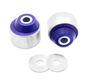 SuperPro Double Offset Front Control Arm Lower-Inner Rear Bushing Kit for 2010 Subaru Legacy 2.5GT & Outback 2.5i - SPF4865K