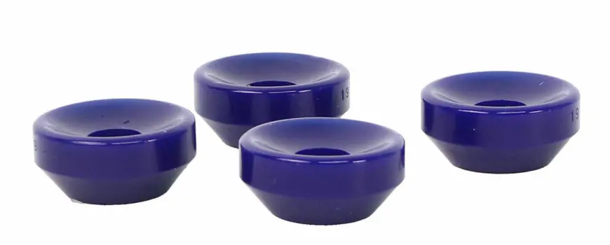 SuperPro Rear Shock Absorber Lower Bushing Kit for 1993-1994 Land Rover Defender 110 & Discovery - SPF2656K
