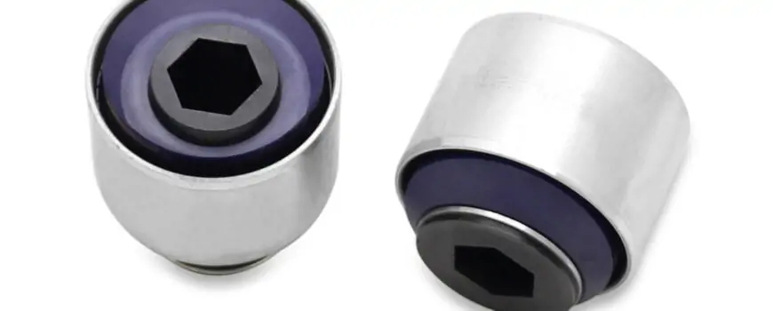 SuperPro Front Lower Control Arm Inner Rear Bushing Set for 2002-2007 Mini Cooper Base & S Models - Double Offset Design - SPF4476-80K