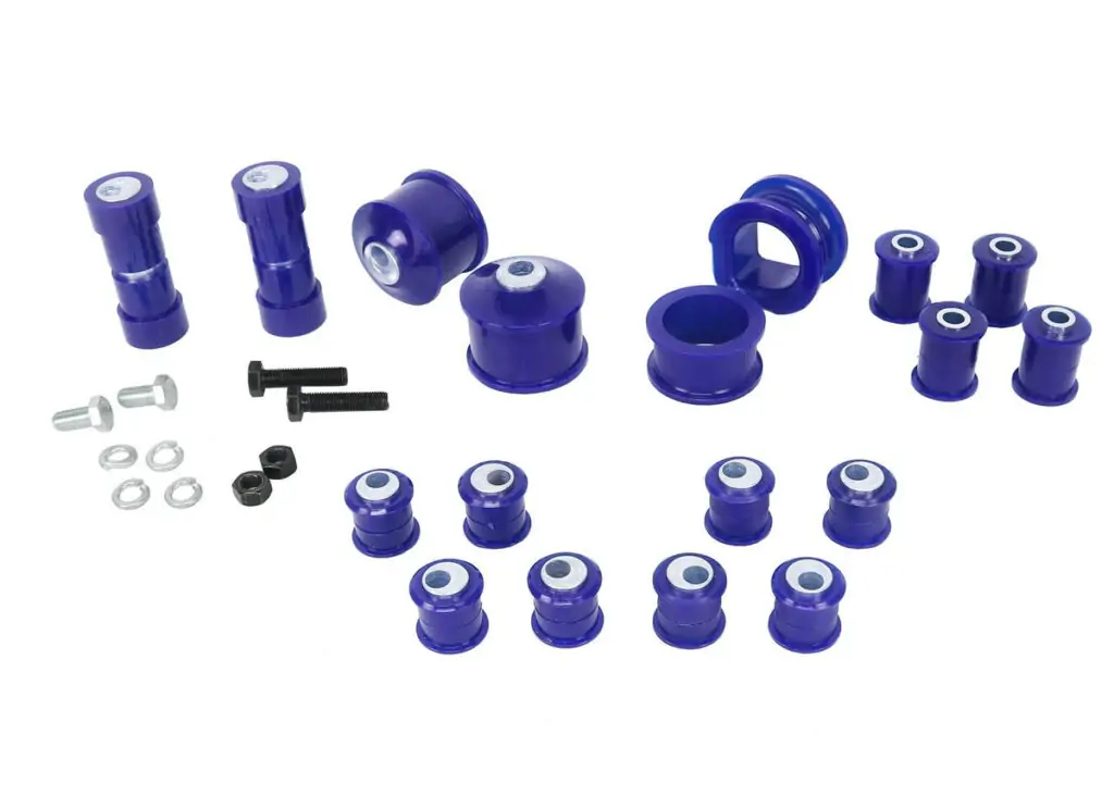SuperPro Complete Front and Rear Alignment Bushing Kit for 1999 Nissan Skyline R34 RWD - KIT126K