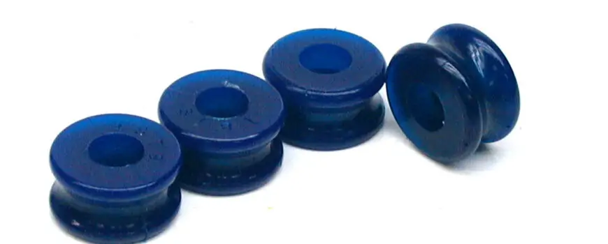 SuperPro Rear Shock Absorber Bushing Kit for 1993-1994 Land Rover Defender 110 & Discovery - SPF1879K