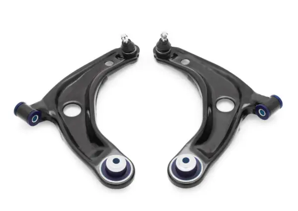 SuperPro Front Lower Control Arm Set with SuperPro Bushings for 2007 Toyota Yaris Base - TRC1100