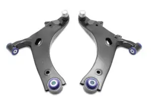SuperPro Front Lower Control Arms with SuperPro Bushings for 2009 Subaru Forester & 2013 Subaru XV Crosstrek - TRC1038