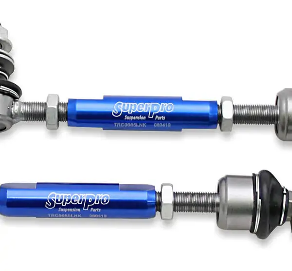 SuperPro Heavy Duty Adjustable Rear Sway Bar Link Kit for 2003-2024 Lexus GX470